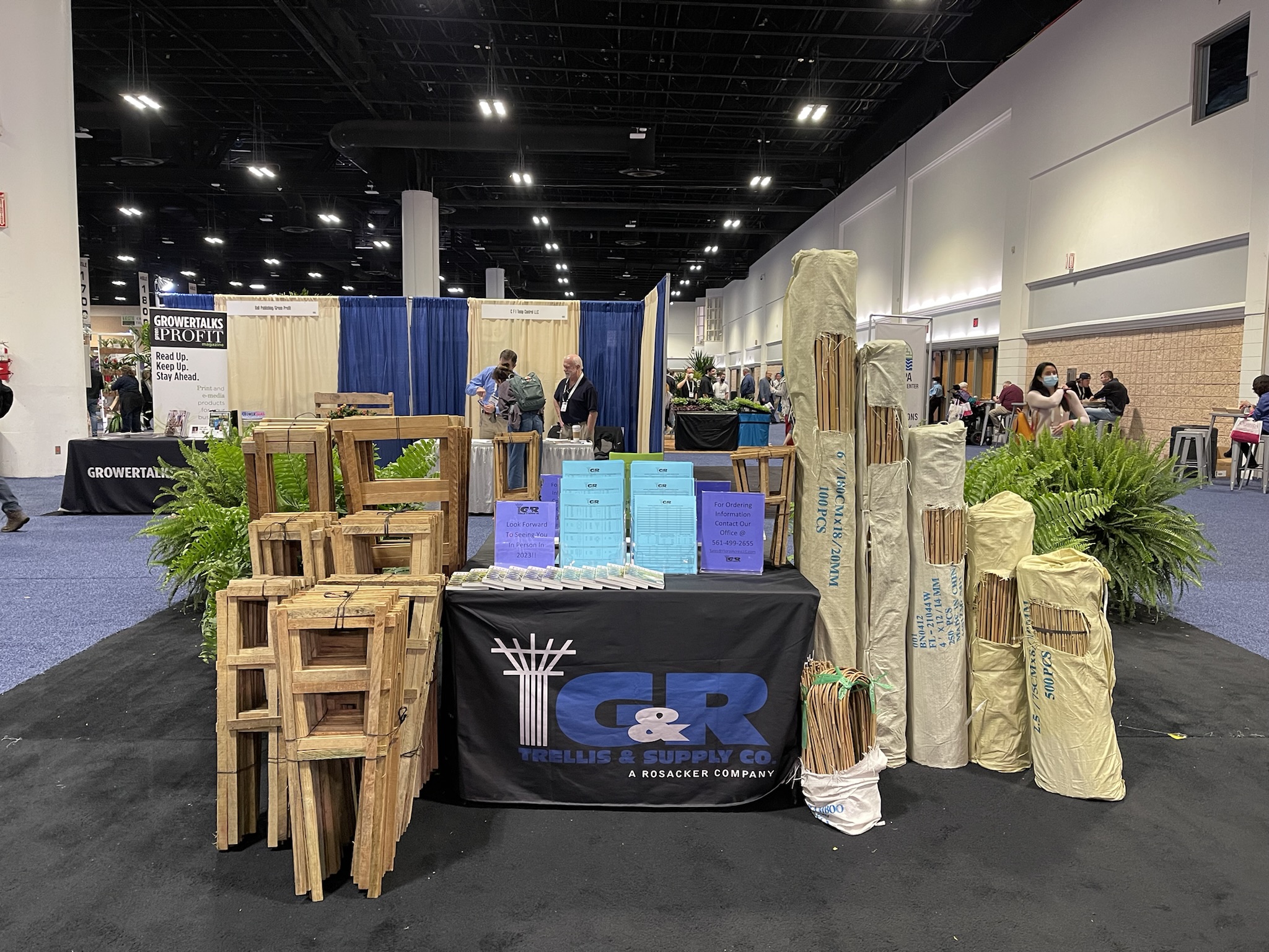 Absent of trade show - let materials do the talking